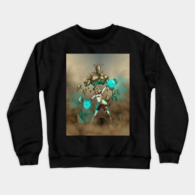 Mother earth Crewneck Sweatshirt by MT Grafic Artist